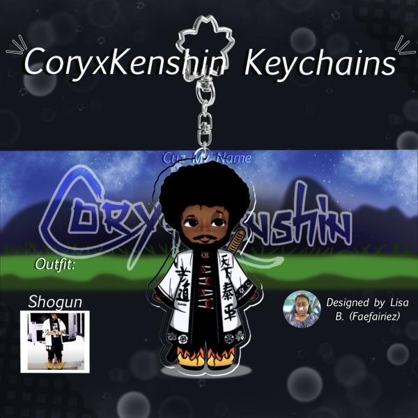 (CXK Keychain) Shogun Angel🪽
