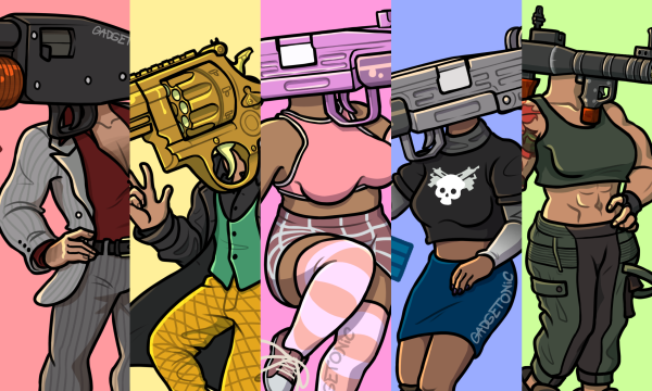 Polyarmory - 6-Piece Acrylic Keychain Collection