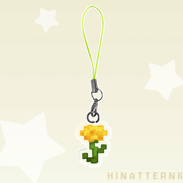 Dandelion Keychain