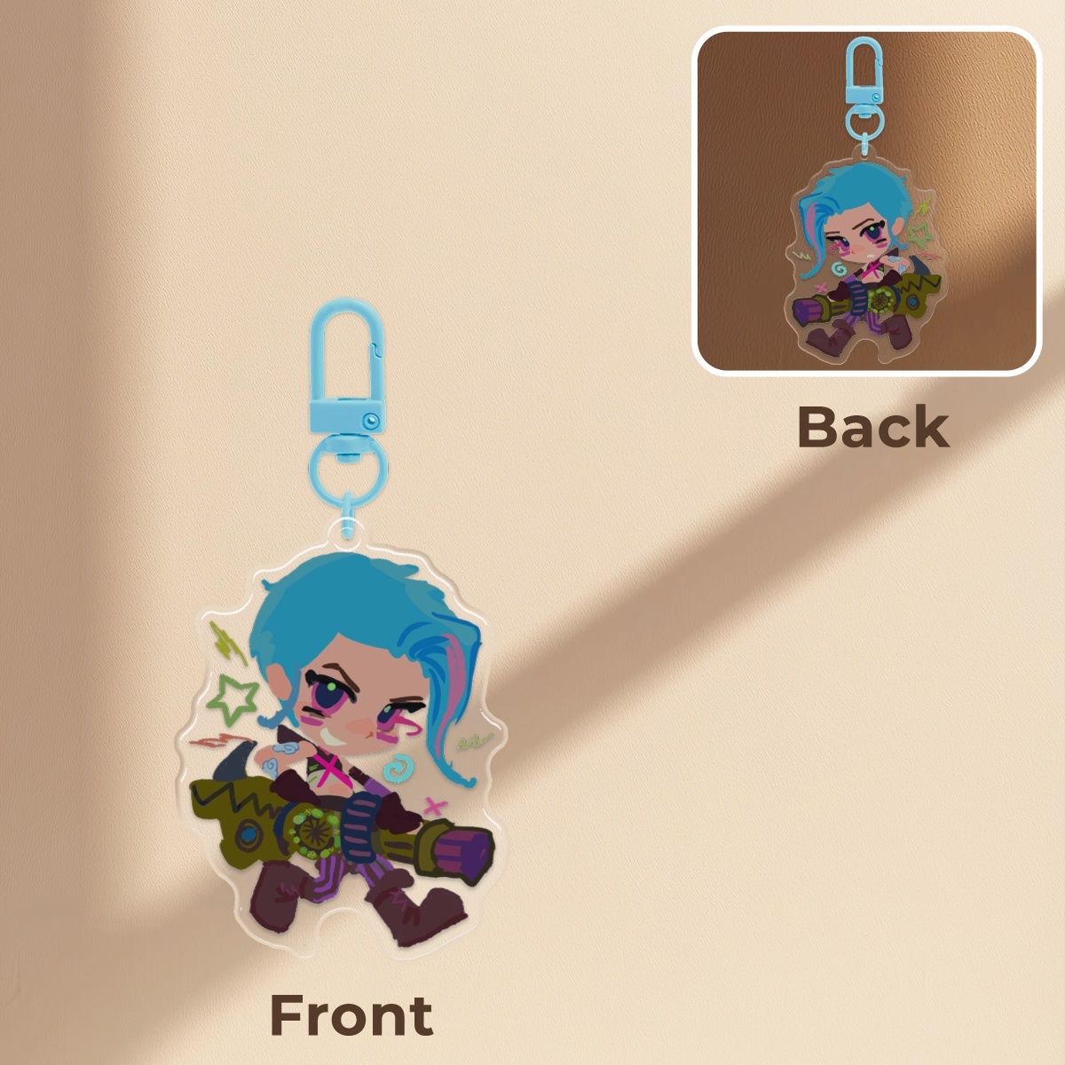 Jinx Keychain
