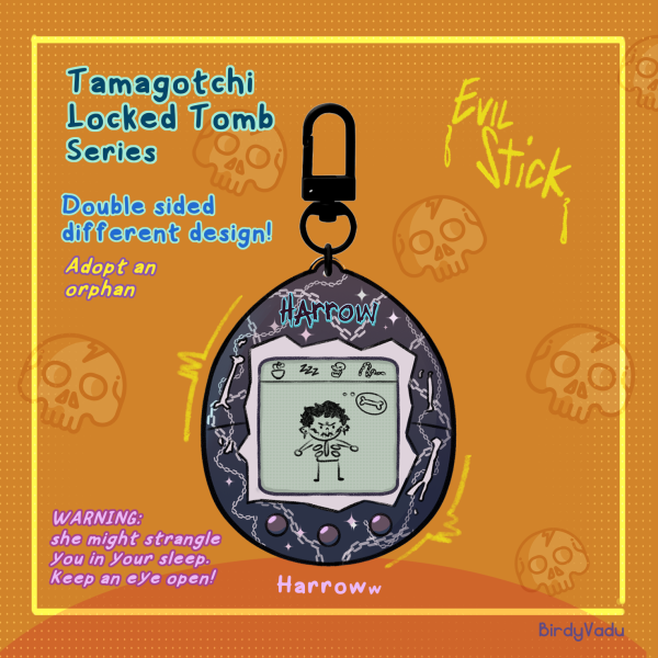 Tamagotchi Harrow Keychain