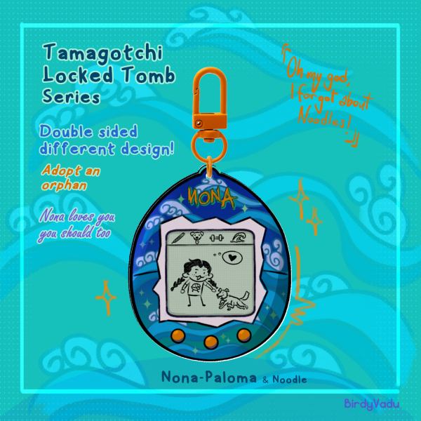 Tamagotchi Nona Keychain