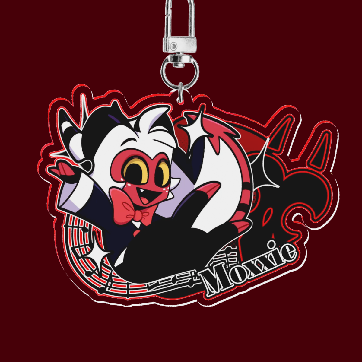 IMP Crew Acrylic Keychain(Moxxie)