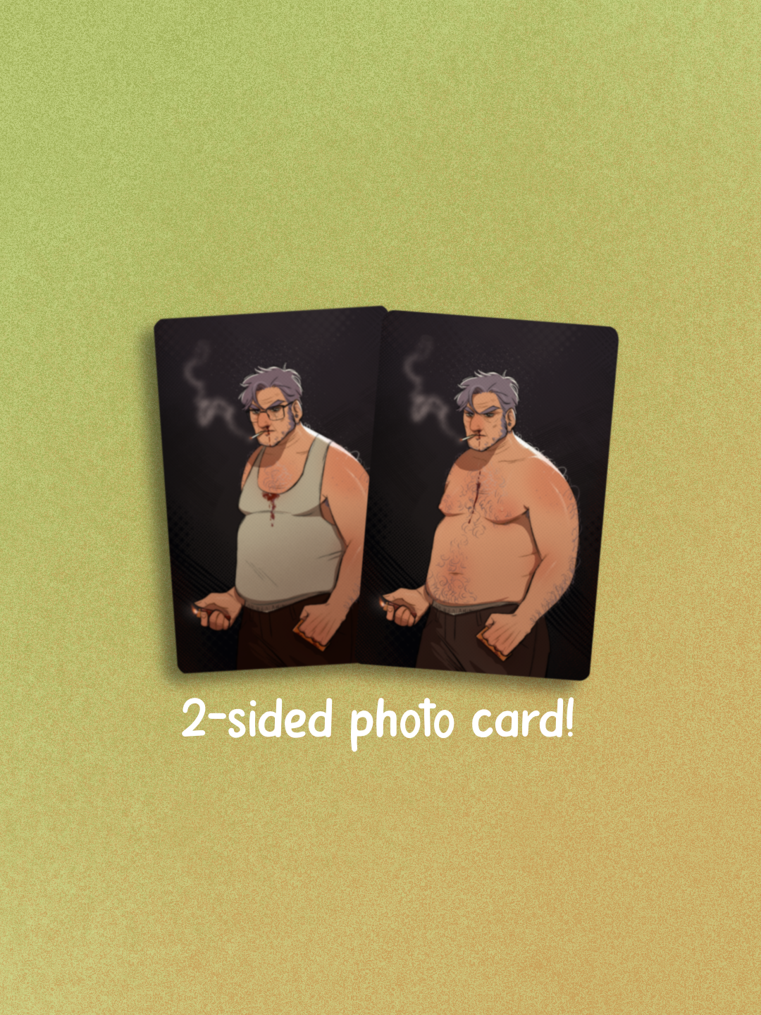 Grunkle Stan 2-sided Photocard