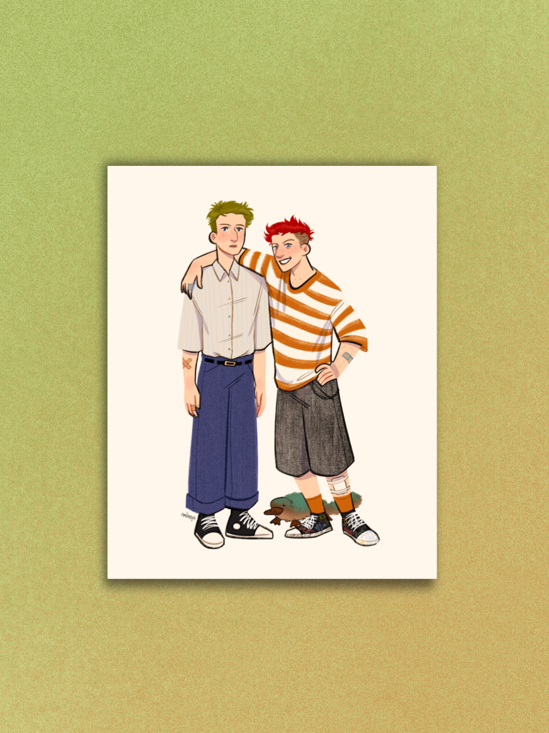 Phineas & Ferb at 14 - A5 Poster/Print