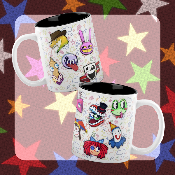 🎪The Amazing Digital Circus Character Mug🎪