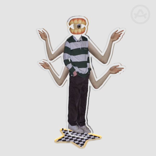 Max || NOWHERE SPACE || Clear Acrylic Standee