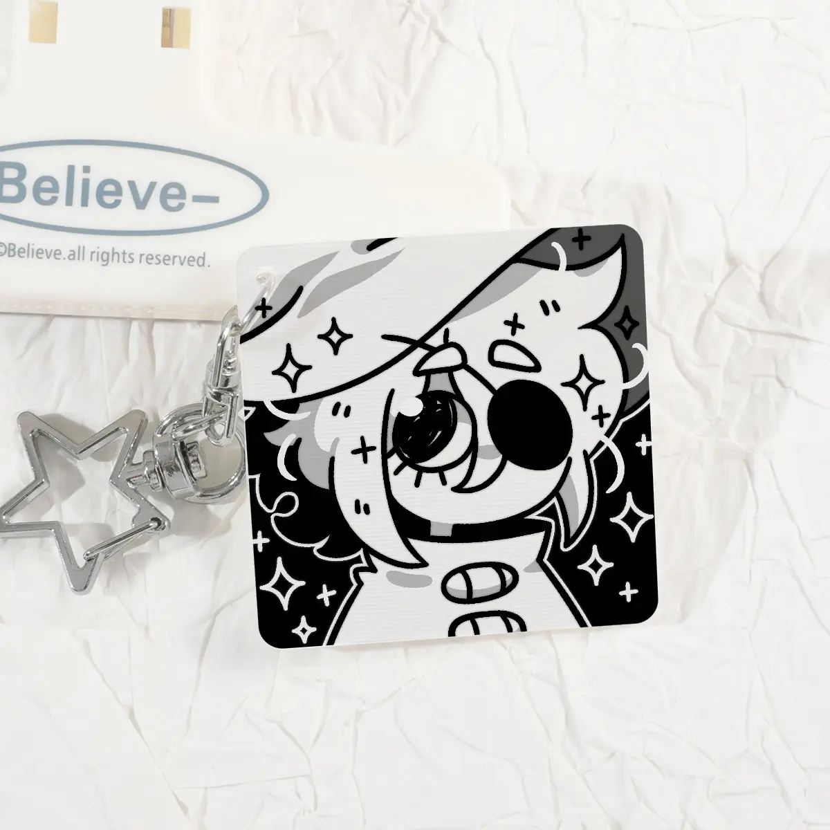 Siffrin Lenticular Acrylic Charm