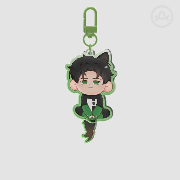 Kyle Rayner wagging keychain