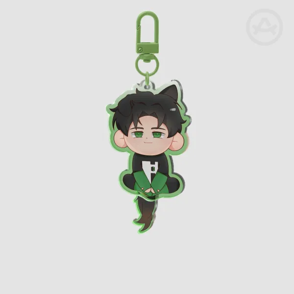 Kyle Rayner wagging keychain