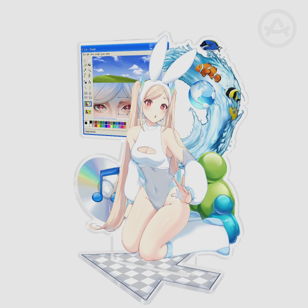 Frutiger Aero Lin Standee