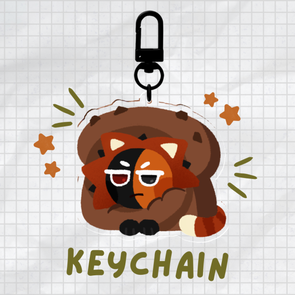 Eclipse Loaf Keychain