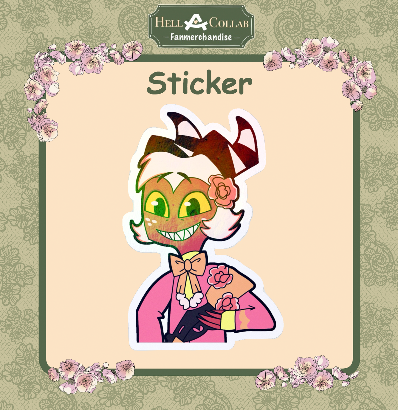 Spring Collection Moxxie Die Cut Sticker