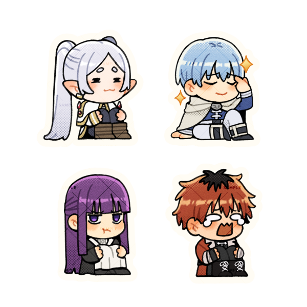 Frieren Epoxy Charm SET