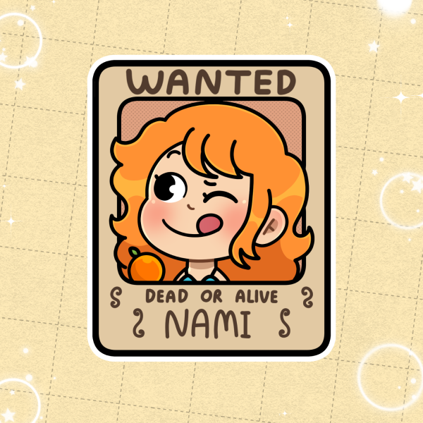 Nami WANTED - Die Cut Stickers