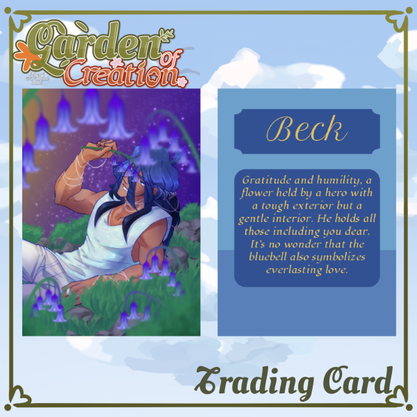 {Garden of Creation} Beck | Trading Card