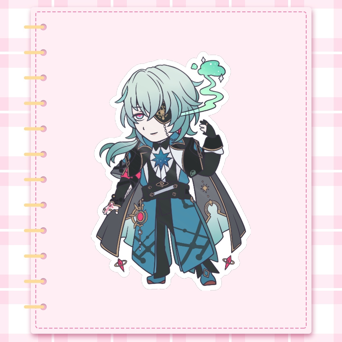 Anaxa (HSR) - mini Sticker