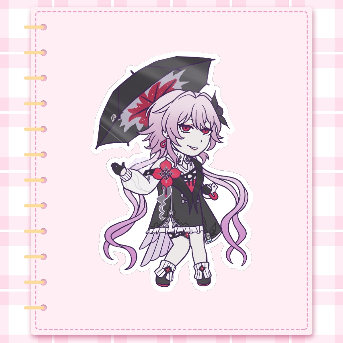 Evernight (HSR) - mini Sticker