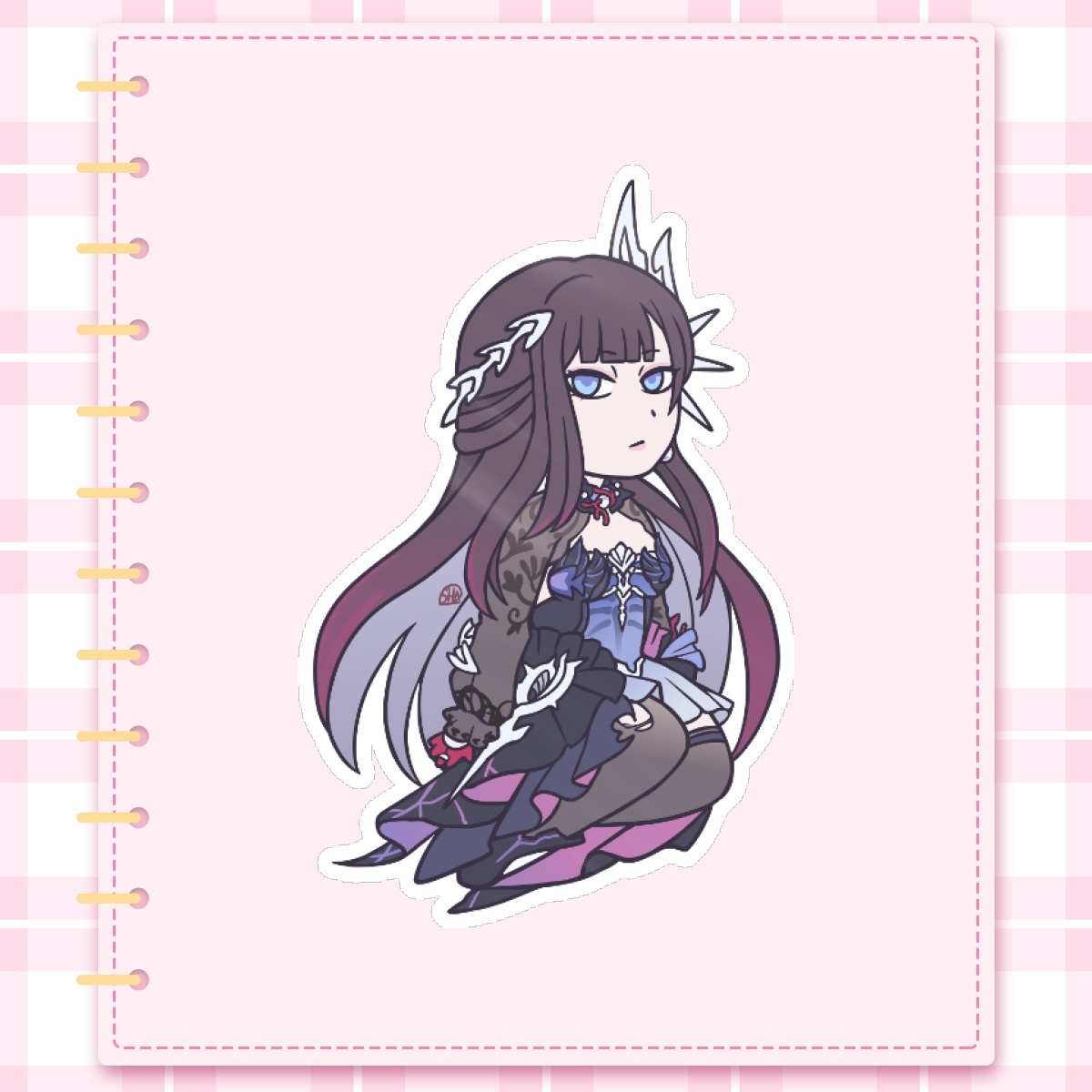 Hysilens (HSR) - mini Sticker