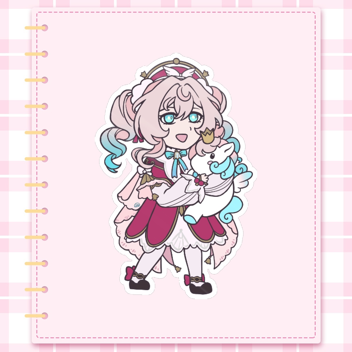 Hyacine (HSR) - mini Sticker