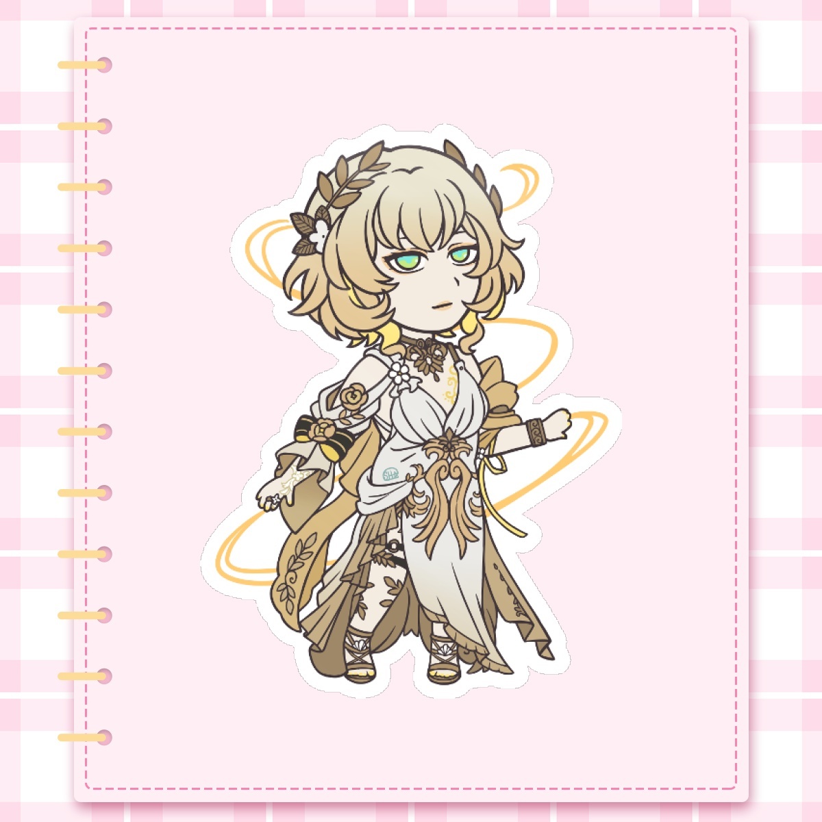 Aglaea (HSR) - mini Sticker