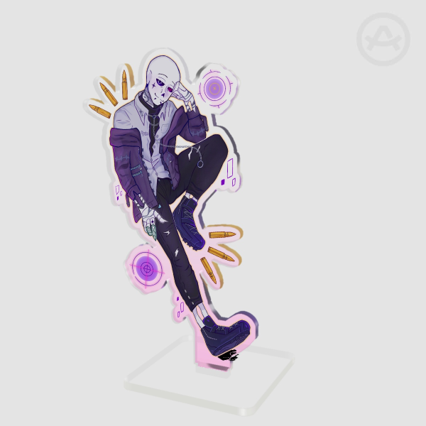 Jarek Sans, Clear Acrylic Standee