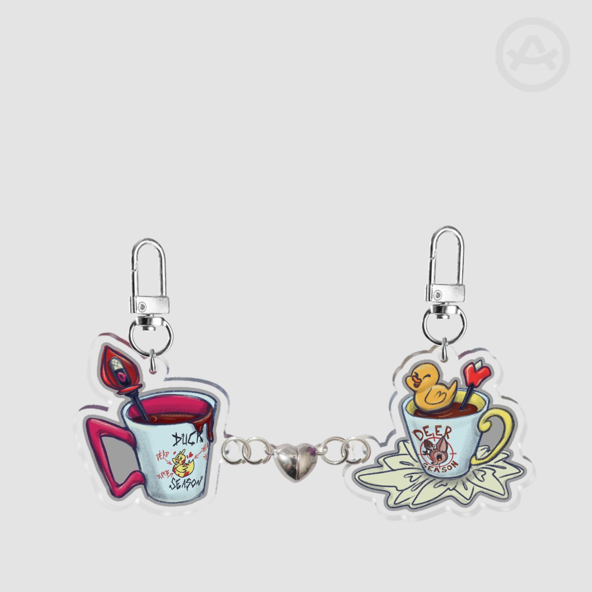 HH Season Mugs Magnet Keychains
