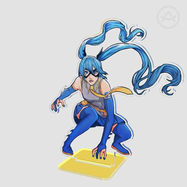 Hatsune Miku Batman Standee