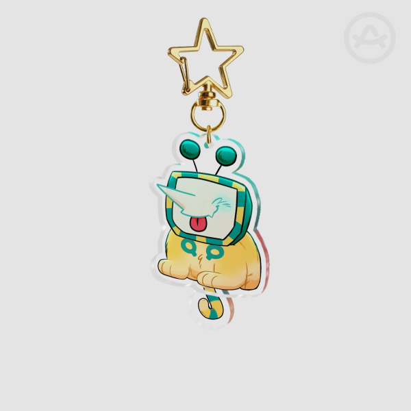 Sphinx Tenna Tail-wagging Pendant