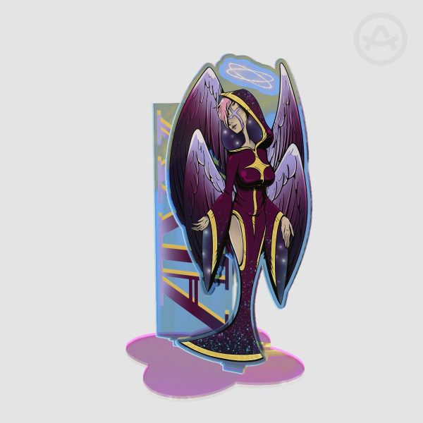 Alyx's Name- Double Standee, Rainbow Acrylic