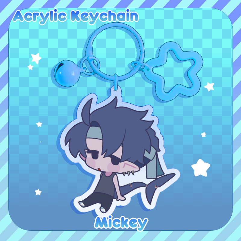 Mickey Acrylic Keychain
