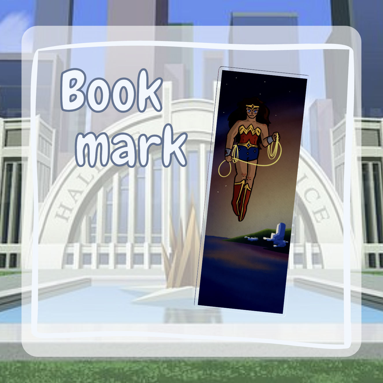 Wonder Woman bookmark