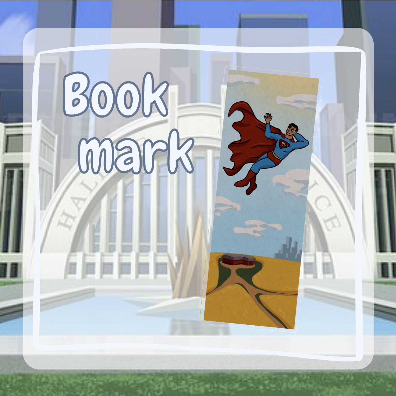 Superman bookmark