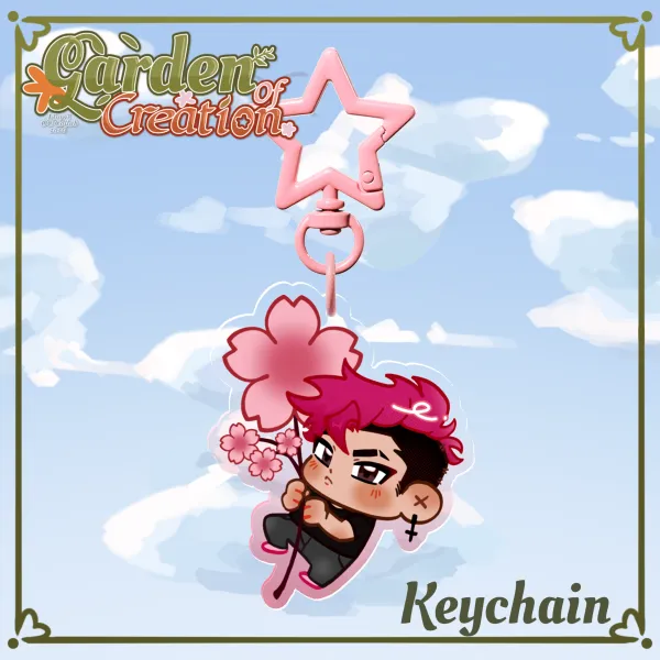Nouso - Sakura Keychain - Garden of Creation Collab