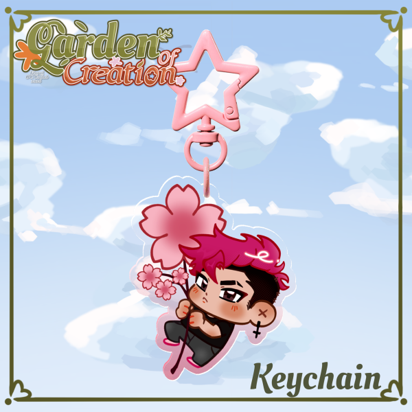 Nouso - Sakura Keychain - Garden of Creation Collab
