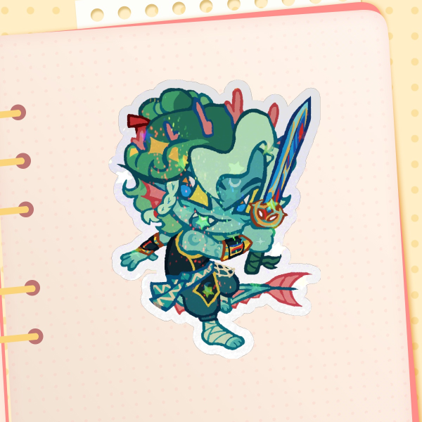 Gillion Sticker - Holographic