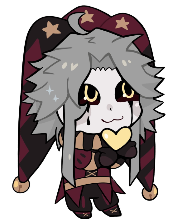 Pierrot Freak Circus, Full Bleed Acrylic Standee