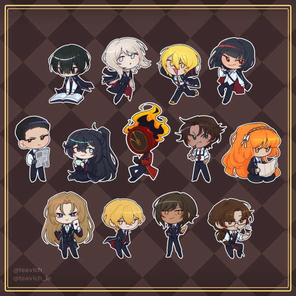 LCB Sinner Stickers