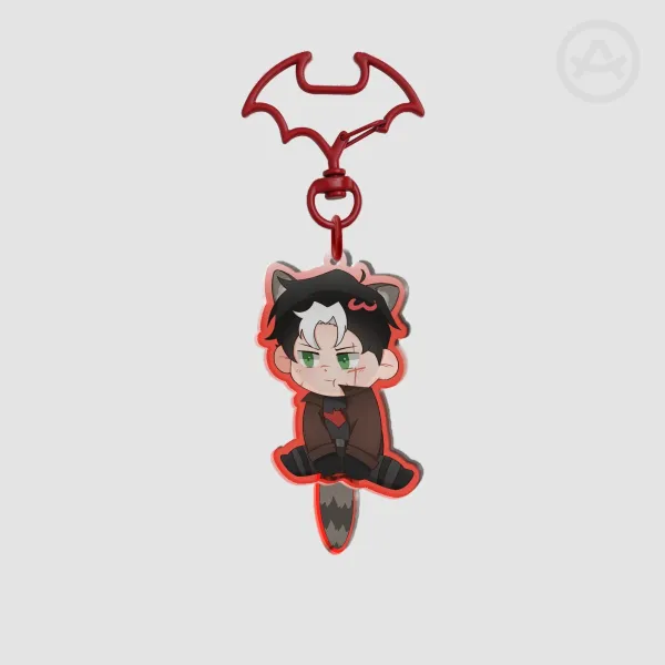 Jason Todd wagging Keychain | Red Hood