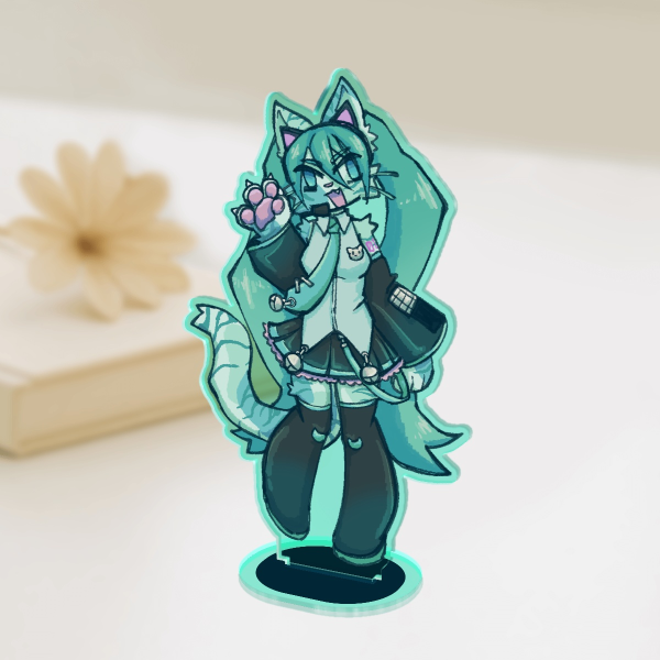 Cat Miku Standee