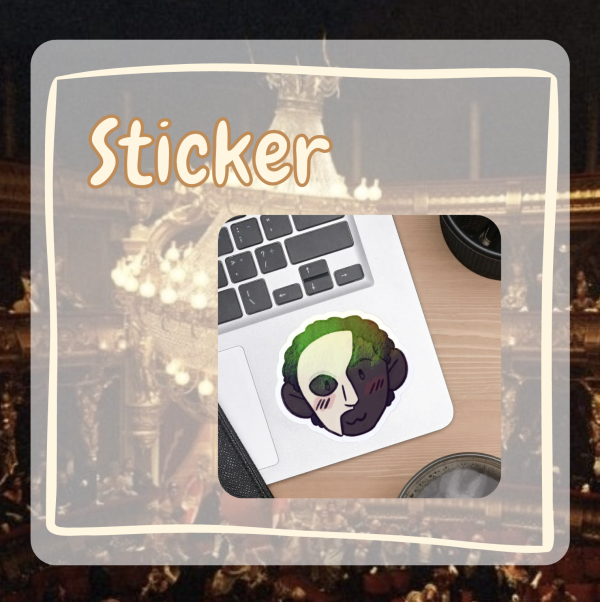 Erik Mask 2 Sticker