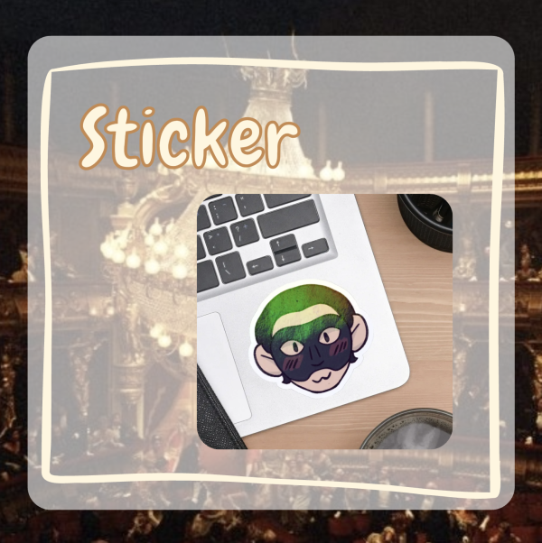 Erik 2004 Mask 2 Sticker