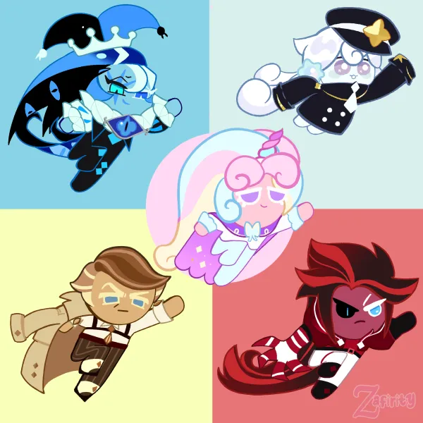 Cookie Run Special Pack! ||Wood Keychains