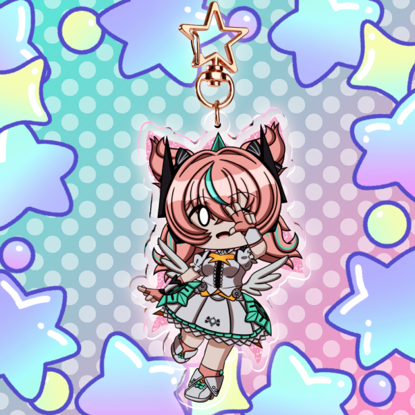 [ZZZ] Aria Double-Sided Keychain (Small Ver.)