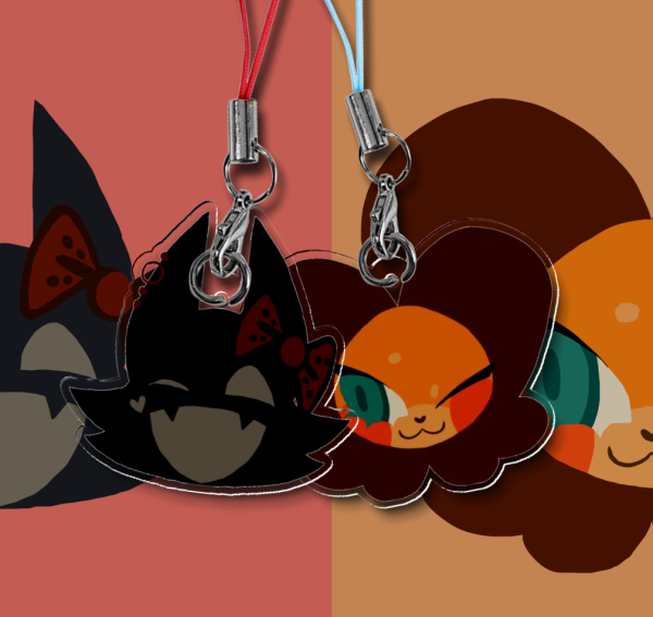 Kiki and Bouba Phonecharm bundle