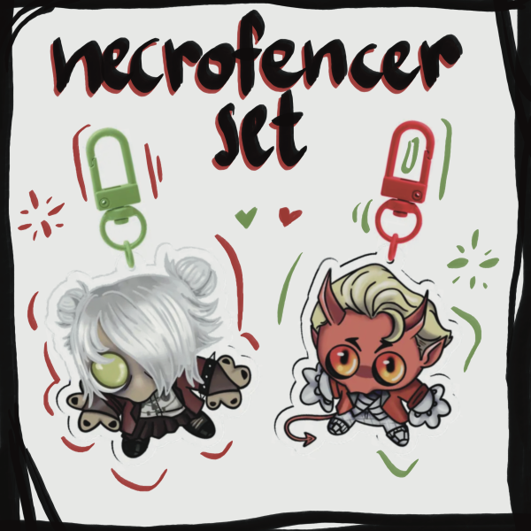 necrofencer keychain set