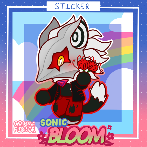 Spider Lily Infinite holo sticker