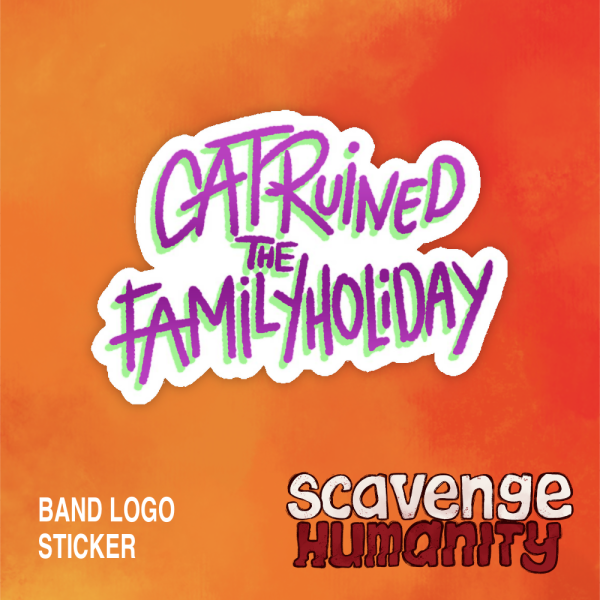 [Scavenge Humanity] Band Logo - Sticker