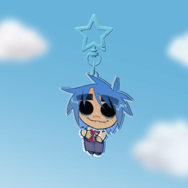blue haired singer