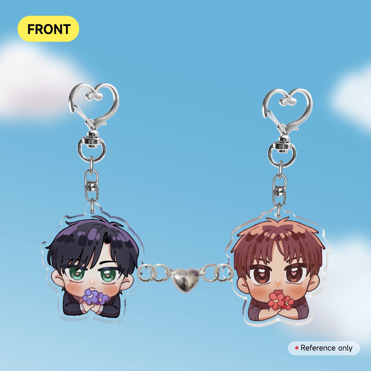 KenYouhei Love Magnet Keychains